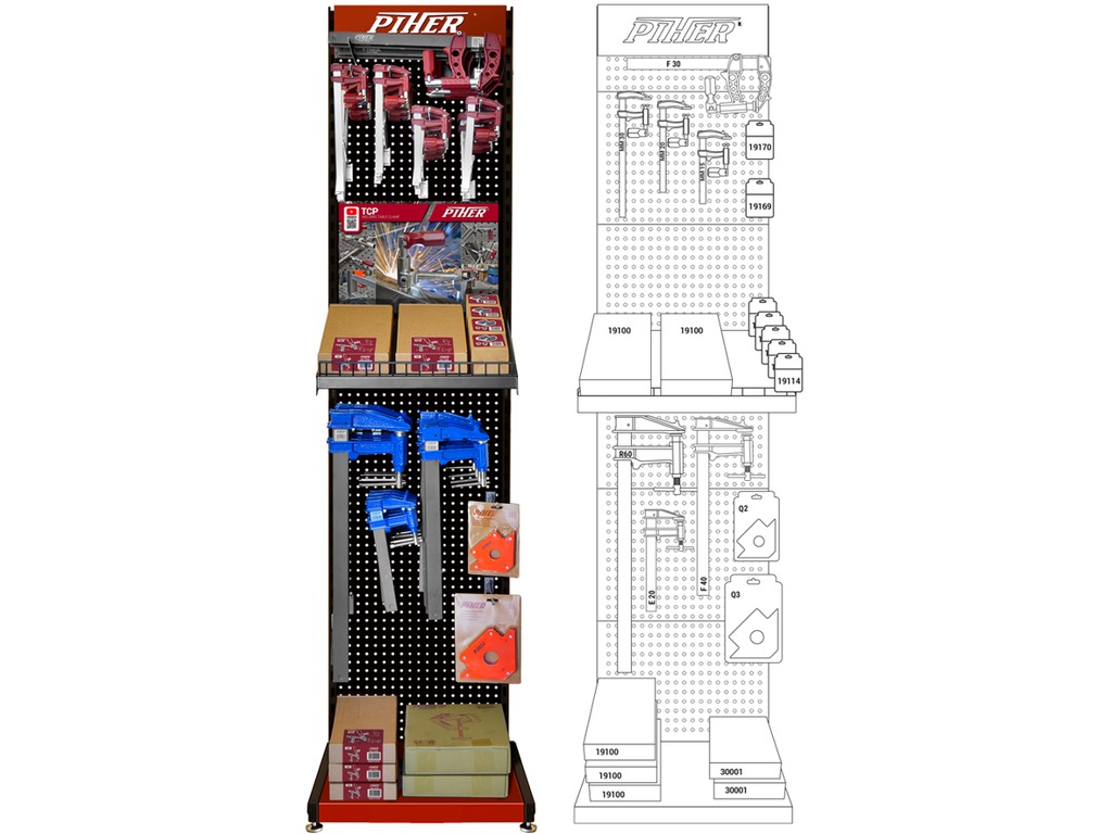 TGA PINCE GRIP TABLE DE SOUDURE Piher Industrias Piqueras