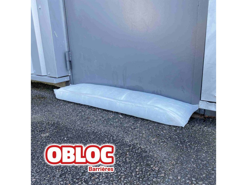 2 boudins anti-inondation 90 cm 0BLOC® (Barrières anti-inondation) - OBLOC®  - FranceEnvironnement