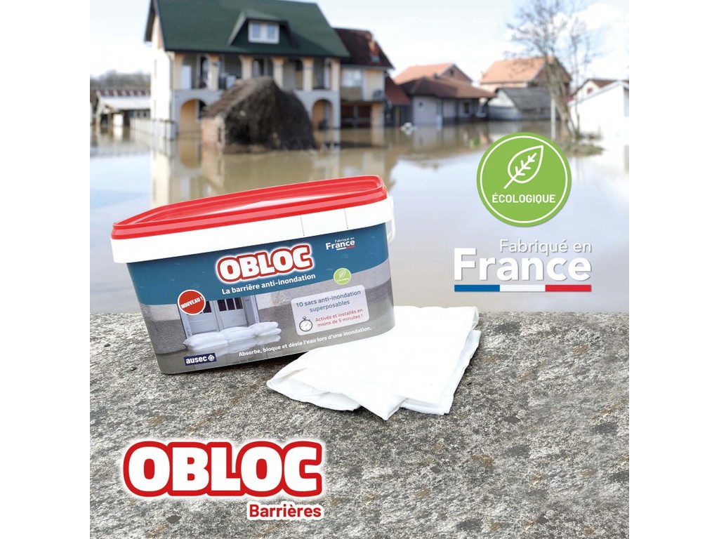 OBLOC SAC ANTI INONDATION Ausec Inondations AUSEC - centrale et plateforme  d'achat Directfab