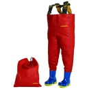 WADER PVC ENFANT KIDSPLAY ROUGE