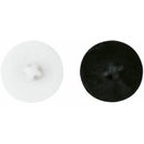 Vis pour la menuiserie PVC Capuchon blanc et noir pour vis PVC-70