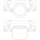 ACCESSOIRE MAXI TUBE ROND OU CARRE