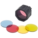 Filtre Couleur Set B/R/Y/G avec adapter (pour Q2/Q3/V3) 