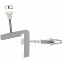 Supports pour fixation de sanitaires, Fixation WC horizontal multiposition