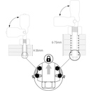 TS - BOULON DE FIXATION Ø  16 et 28 MM