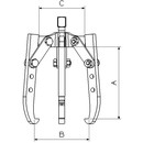 EXTRACTEUR 3 GRIFFES LONGUES