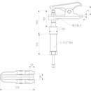 EXTRACTEUR DE ROTULE A LEVIER HYDRAULIQUE