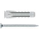 Cheville nylon quadruple expansion pour tout type de materiaux