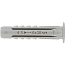 Cheville nylon quadruple expansion pour tout type de materiaux