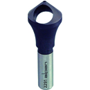 Fraise à ébavurer HSS Cobalt avec alésage transversal - HSS Cobalt