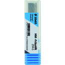 Fraise sur tige en carbure, cylindre, avec crantage &agrave; dents de loup - Fraise sur