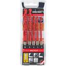 Coffret - Foret multi-usage en carbure avec tige cylindrique, court