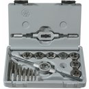 Coffret - Taraud &agrave; rainurer HSS, &agrave; rainure droite, pour filetage m&eacute;trique ISO DI