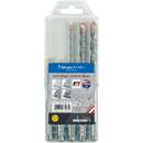 Coffret - &laquo;&nbsp;F4&nbsp;&raquo;, foret pour marteau perforateur SDS-plus, 2&nbsp;tranchants, L2=250 