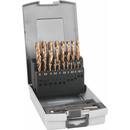 Coffret - Foret h&eacute;lico&iuml;dal HSS Cobalt, tige &agrave; 3&nbsp;pans, extra-court, DIN 1897 PZ