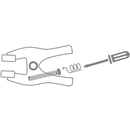 PINCE &Agrave; RESSORT R&Eacute;GLABLE