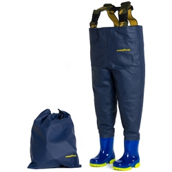 WADER PVC ENFANT KIDSPLAY BLEU MARINE