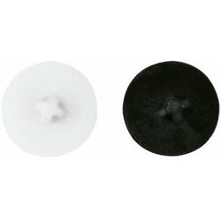 Vis pour la menuiserie PVC Capuchon blanc et noir pour vis PVC-70