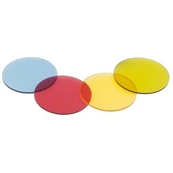 Filtre Couleur Set B/R/Y/G avec adapter (pour Q2/Q3/V3) 