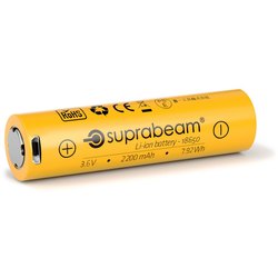 Battery: Li-Ion cell 18650 avec USB (2'200 mAh - M6r) 