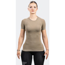 T-shirt HÉLIUM Active Line femme Coyote