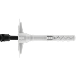 Cheville pour fixation de panneaux isolants. Cheville avec clou métallique et ca