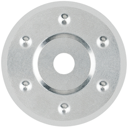 Rondelle du cheville metallique pour fixation de panneaux isolants