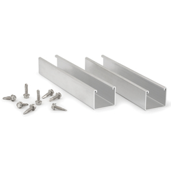 Profilés, joints, guides et épissures pour structures de support