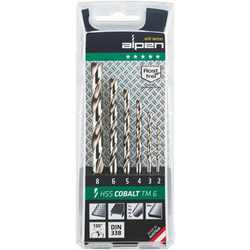 Coffret - Foret h&eacute;lico&iuml;dal HSS-Co, court, DIN 338, RN - SET