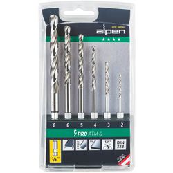 Coffret - ALPEN Pro 6&nbsp;pans ATM6, 6&nbsp;pi&egrave;ces 2-3-4-5-6-8