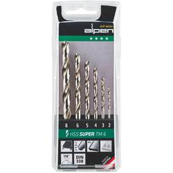 Coffret - Mallette HSS Super TM6 6&nbsp;pi&egrave;ces 2-3-4-5-6-8