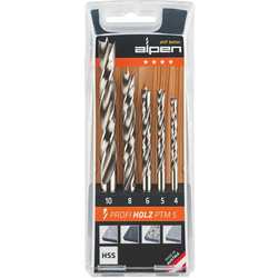 Coffret - Foret h&eacute;lico&iuml;dale pour bois pour machines HSS