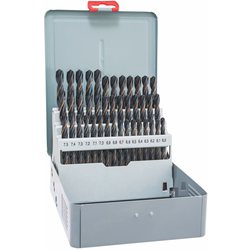 Coffret - Sprint Master, foret h&eacute;lico&iuml;dal HSS, court, DIN 338 RN, SET