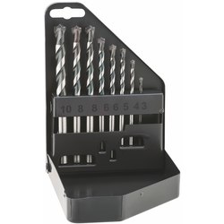 Coffret - Foret &agrave; b&eacute;ton en carbure, DIN ISO 5468