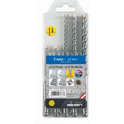 Coffret - FORCE X, foret pour marteau perforateur SDS-plus, 4&nbsp;tranchants, L2=250