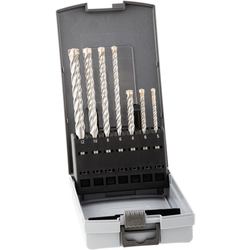 Coffret - FORCE X, foret pour marteau perforateur SDS-plus, 4&nbsp;tranchants, L2=250