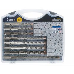 Coffret - Foret pour marteau perforateur SDS-plus &laquo;&nbsp;F4&nbsp;&raquo;, 2&nbsp;tranchants