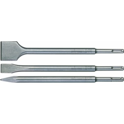 Coffret - Pack professionnel SDS-max de burtins 3&nbsp;pi&egrave;ces, burin &agrave; pointe 250&nbsp;mm,