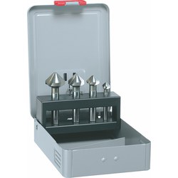 Coffret - Fraise conique &agrave; &eacute;bavurer HSS-Co, DIN 335 C, 90&deg;, SET