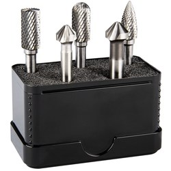 Coffret - Kombi-Set de 5&nbsp;fraises sur tige HM + 2&nbsp;forets al&eacute;seurs UGT