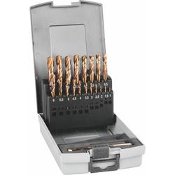 Coffret - Foret h&eacute;lico&iuml;dal HSS Cobalt, tige &agrave; 3&nbsp;pans, extra-court, DIN 1897 PZ