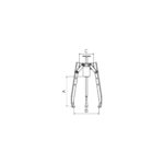 EXTRACTEUR HYDRAULIQUE PARTIE MECANIQUE FORZA SERIE 1300TH – Image 3