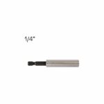 ADAPTATEUR 1/4" MAGNETIQUE INOX AVEC ANNEAU Ø11 – Image 3