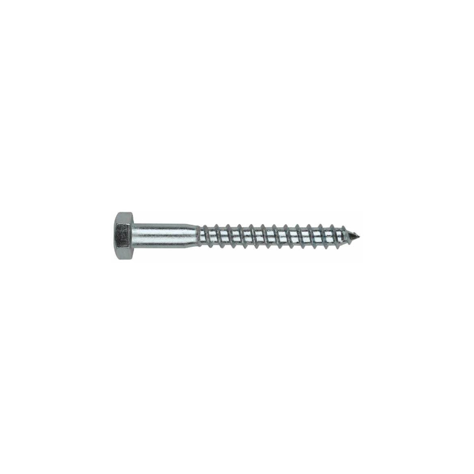 product-5398 Tirefond à visser pour bois et aggloméré, tête H Zingué – Image 1